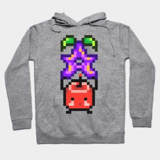 Red Junimo with Stardrop Hoodie